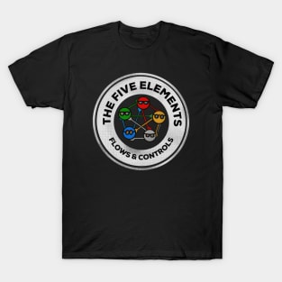 The Five Element Flows and Controls T-Shirt